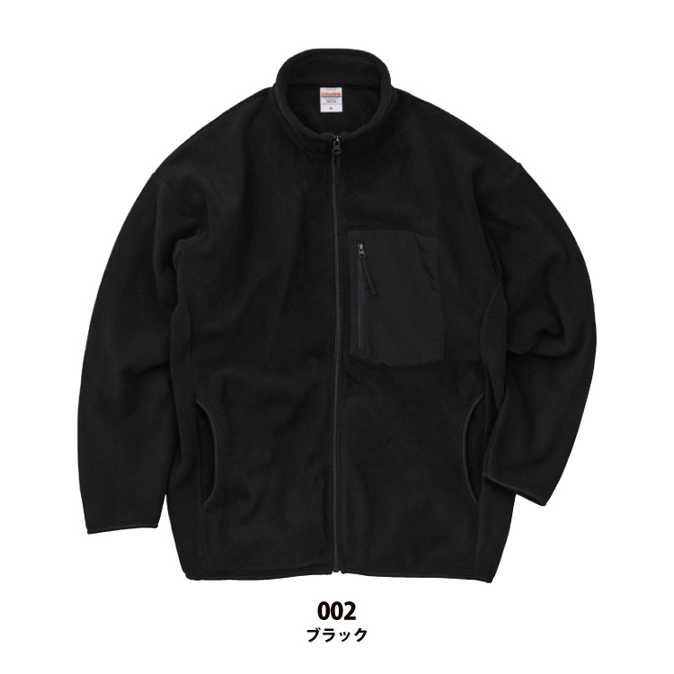 マイクロフリース フルジップ スタンド ジャケット