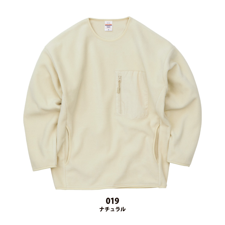 マイクロフリース クルーネック シャツ