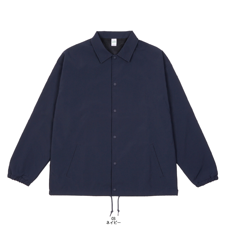 リサイクルポリコーチジャケット