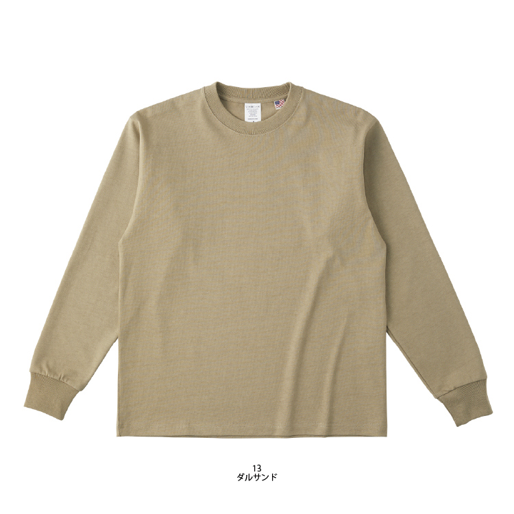 USAコットンロングスリーブTシャツ